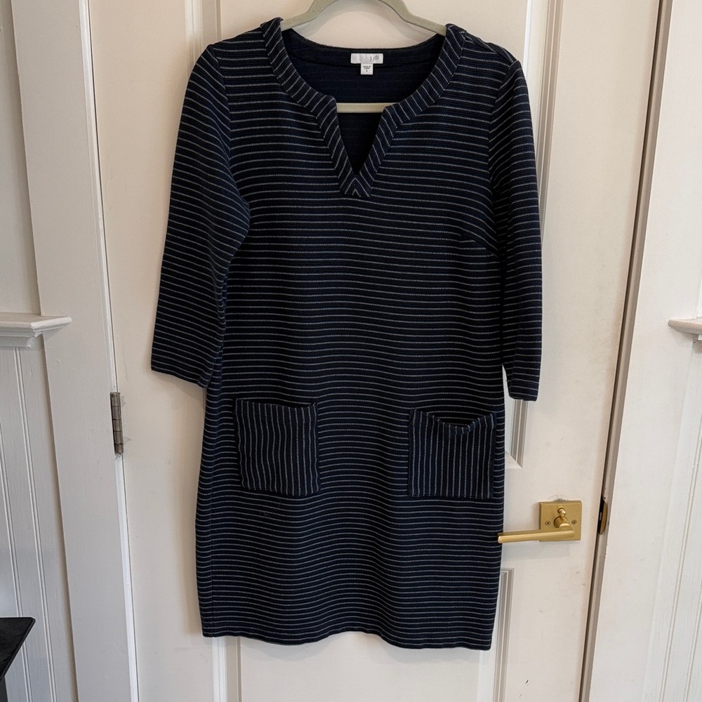 J. Jill Striped Tunic Dress